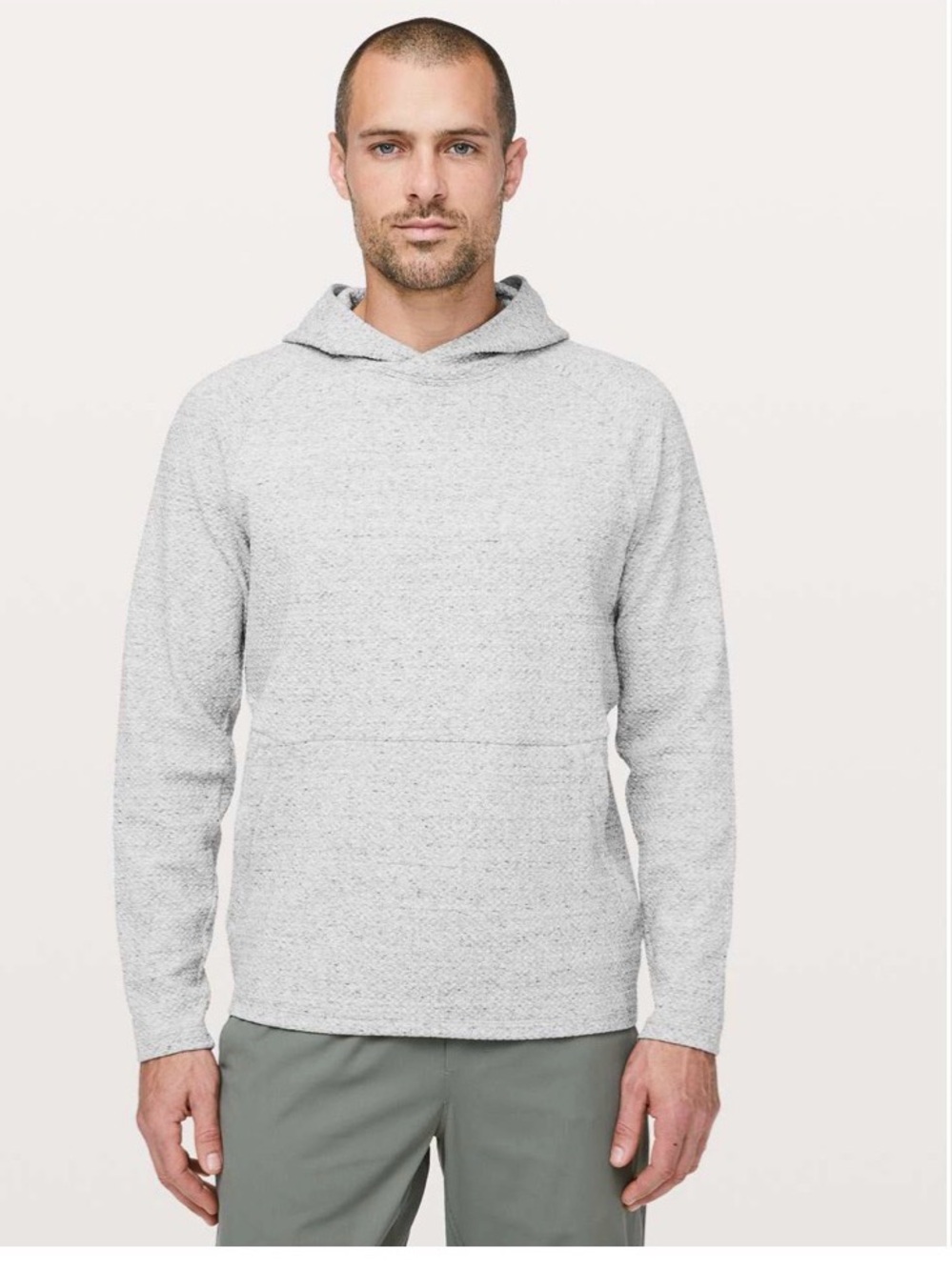 Lululemon At Ease Hoodie
Heathered Melody Light Grey / Black